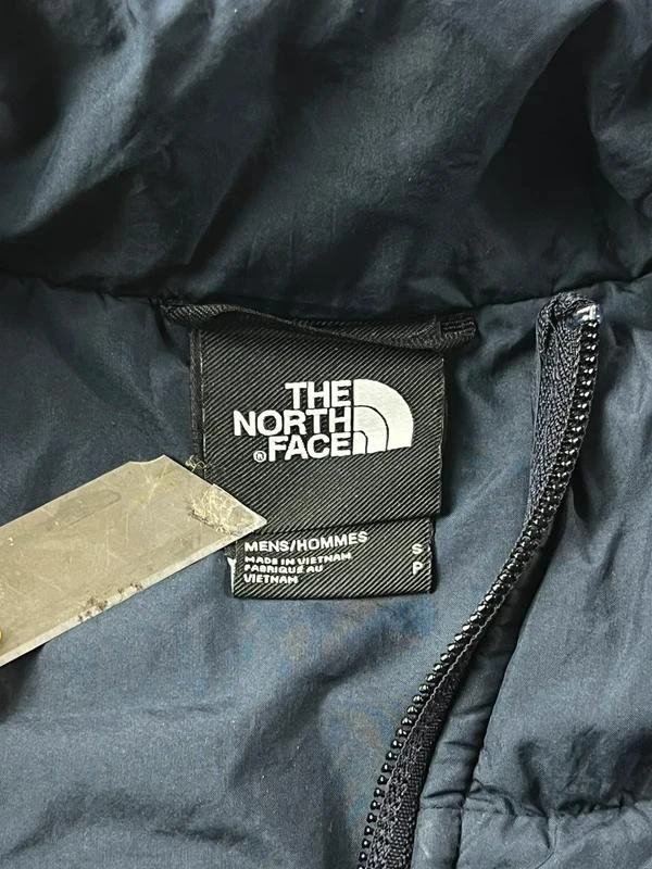 Chaqueta acolchada The North Face 550 Down para hombre, azul, talla S – photo 4